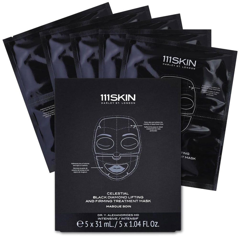 Caja de 111SKIN Celestial Black Diamond lista para rutina de cuidado