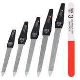 3 Swords Germany limas zafiro: conjunto de 5 piezas para uñas lisas