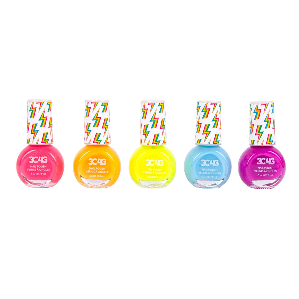 3C4G: set laca de uñas neón con empaque atractivo para regalo