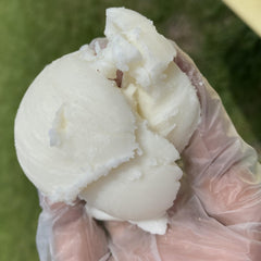 3CAYG manteca de karité refinada blanca para crema corporal, hidratación ligera.