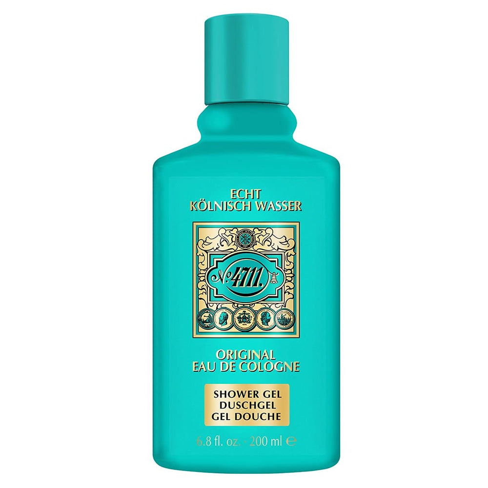 Botella de 4711 Original con gel de ducha perfumado para uso diario.
