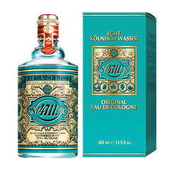 Frasco original 4711 de 400 ml listo para uso diario.