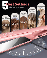 7MAGIC Temp MCH, ventilación de vapor, adecuado para cabello ligeramente húmedo.