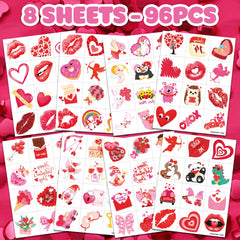 91TATTOOS tatuajes temporales para fiestas, fáciles de aplicar en brazo o cara