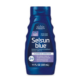 Selsun Blue, botella de 11 oz, preparación 2 en 1 para limpieza y cuidado.