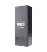 Abercrombie & Fitch Fierce EDC, frasco en primer plano, aroma masculino de larga duración.