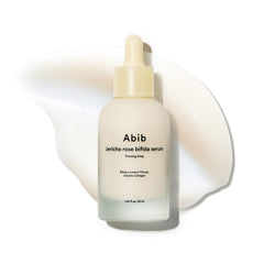 Sérum Abib Jericho Rose Bifida dans sa bouteille, hydratation durable pour peau sèche.