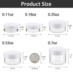 Accmor frascos de 3 a 20 g, ideales para muestras y traslados.