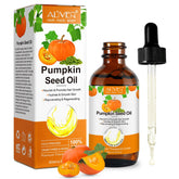 Aceite de semilla de calabaza — frasco para vertido suave y cómodo.