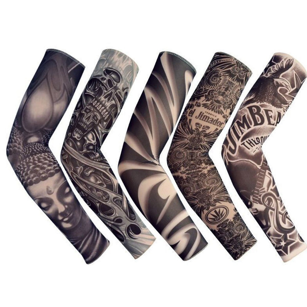Acfun brazalete tatuaje falso con tigre para protección solar y estilo