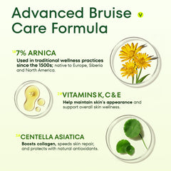 Aplicación en brazos y piernas con Acolye Arnica para la piel.