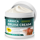Acolye Arnica en envase, ideal para tratar moretones y hinchazón.
