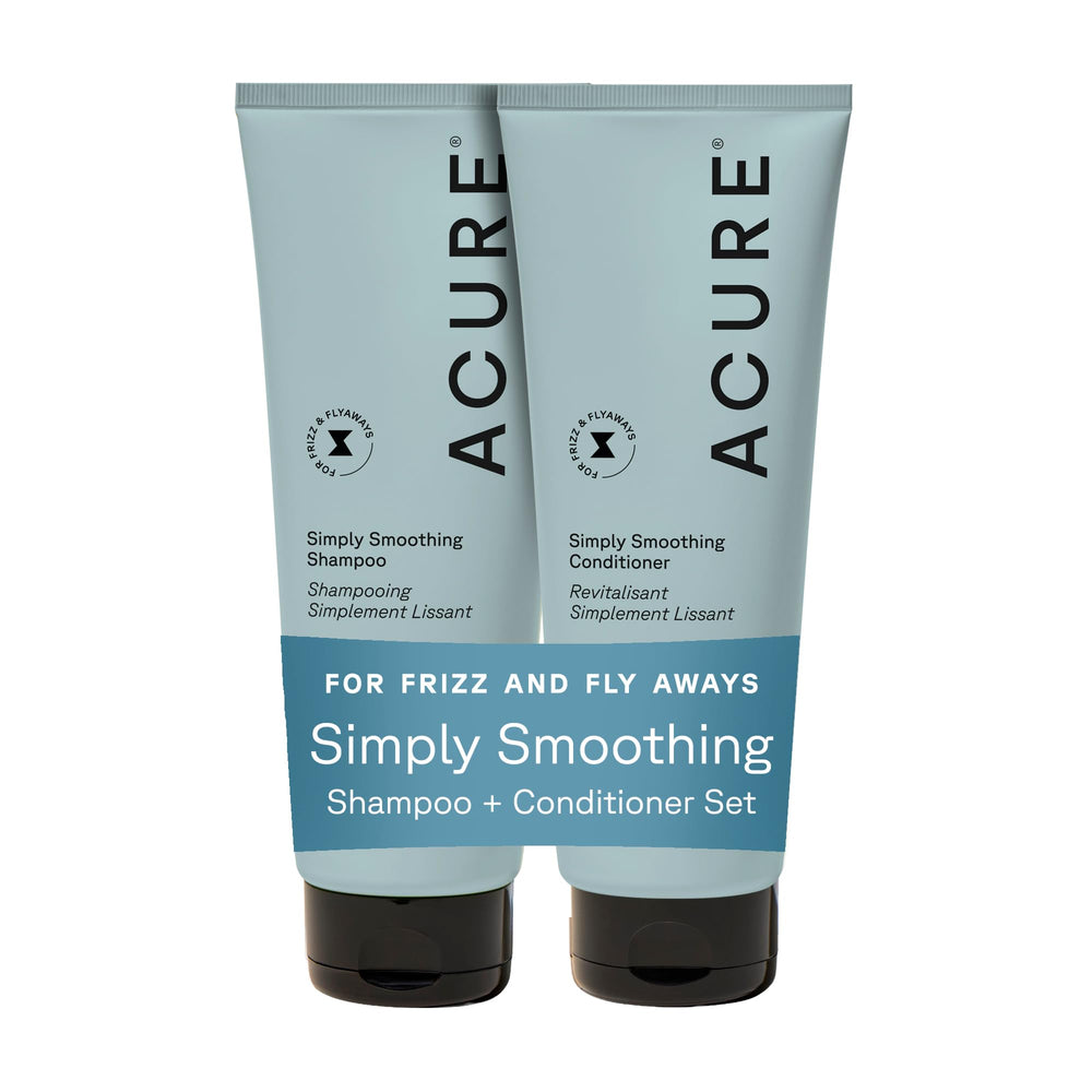 Acure champú en botella, cabello suave e hidratado