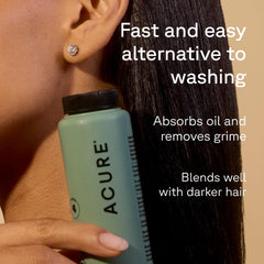 Acure Dry Shampoo tamaño mini para viajar y retoques rápidos