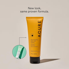 Acure Limpiador Facial: espuma suave limpia y purifica la piel