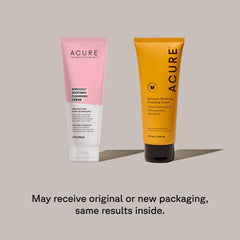 Acure Seriously Soothing, camomila y aminoacidos de girasol aportan hidratación suave.