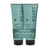 Acure Ultra Hydrating Shampoo bottle with argan oil, smooths hair and adds shine