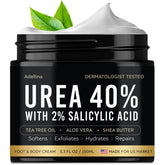Adellina Urea Cream 40% bottle on a clean surface for foot care.