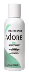 Adore 194 Sweet Mint en botella muestra tono verde intenso y vegano.