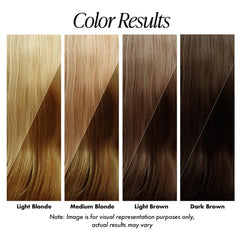 Adore pigmento naranja intenso muestra el resultado en el cabello.