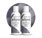 Adore Color Semi Permanente 158 Mystic Gray, botella lista para uso en casa
