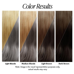 Muestras de color de Adore para comparar tono antes de aplicar