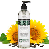 Advanced Clinicals Aceite de Colágeno para Cuerpo, frasco; hidrata y nutre la piel.