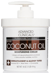 Advanced Clinicals crema coco cuerpo bote: hidratación profunda para piel seca.