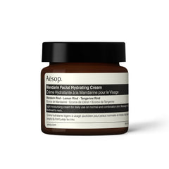 Aesop Mandarin hidratante para el rostro: bote elegante para uso diario.