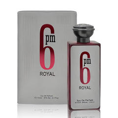 AFLUXE 6PM Royal frasco, aroma masculino duradero para salidas nocturnas.