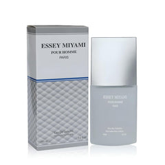 AFLUXE Essey Miyamie, botella frontal, aroma duradero para ocasiones refinadas.