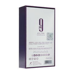 Afnan 9 PM Pour Femme, notas de violeta, toque floral suave para ocasiones
