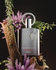 Afnan Supremacía No Solo Intenso, notas medias lavanda y pachulí para equilibrio.