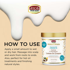 Aplicación suave en manos para distribuir la crema en cabello seco o mojado.