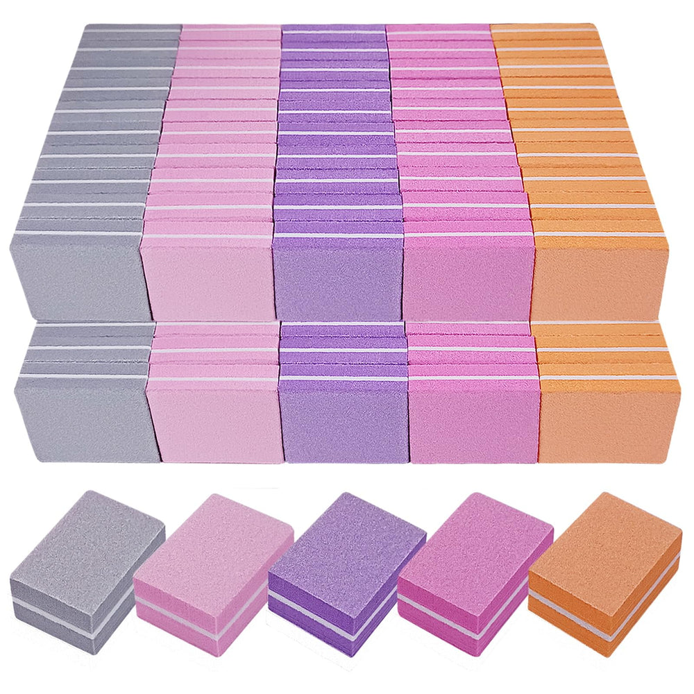 AhaTopia bloque mini limado recto para uñas, limado preciso.