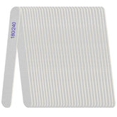 Lima AhaTopia doble cara 180/240 para limar uñas naturales con acabado suave.