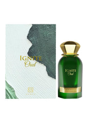 Ahmed Al Maghribi Ignite Oud, nota de geranio que realza un aroma floral.