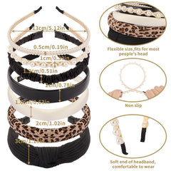 Diadema AHONEY acolchada, comodidad suave para todo el día.