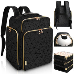 ahzske organizador esmalte mochila divisor desmontable para uñas y orden
