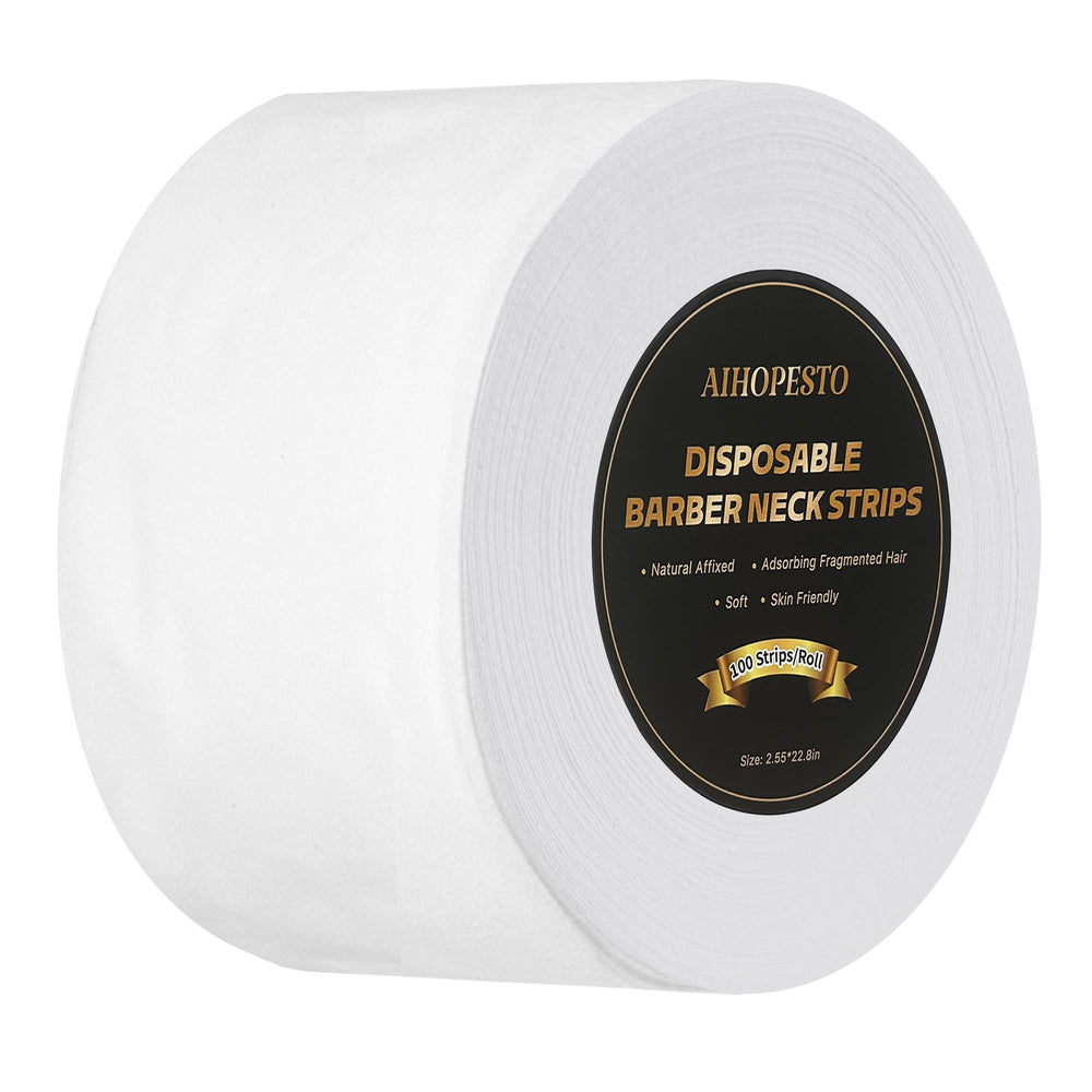 AIHOPESTO tiras cuello barbero 100 unidades protegen piel y ropa.