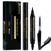 AIHOPESTO barba lapiz cuatro dientes para un delineado natural y uniforme.