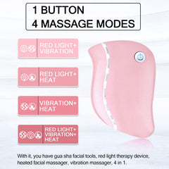 Aikertec masaje facial con calor para relajación y absorción de productos