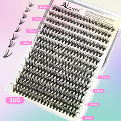 Agrupaciones AILAISHI híbridas 30D-40D para volumen suave y natural.