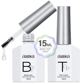Base gel AILLSA, capa-base que mejora adherencia y acabado suave para uñas naturales