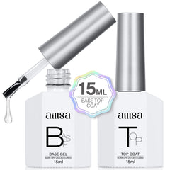 Base gel AILLSA, capa-base que mejora adherencia y acabado suave para uñas naturales