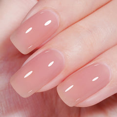 AILLSA Nude Pink Misty Rose, muestra de color suave ideal para uso diario