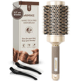 Cepillo redondo AIMIKE con cerámica nano-ionic para brillo intenso y suavidad.