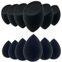 AIMILIQI conjunto de 12 esponjas de maquillaje para difuminar bases con acabado uniforme