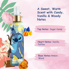 Air-Val Disney Stitch Bruma Corporal tapa decorativa y fácil de quitar