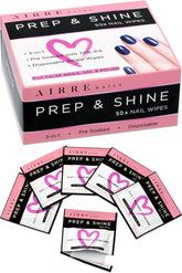 AIRRE NAILS: toallitas prep-wipe 3en1 para alcohol, preparación y limpieza sin pelusas